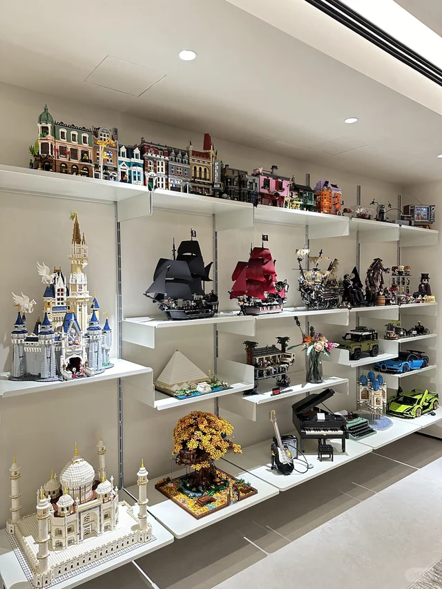 ✨平替乐高太绝了！我的收藏墙成型啦✨