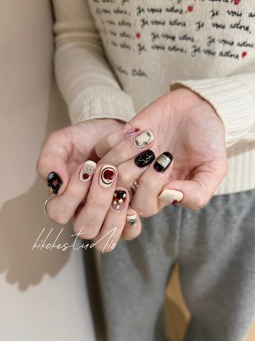 🍒🐄🍪🌟奶呼呼的～｜绍兴美甲