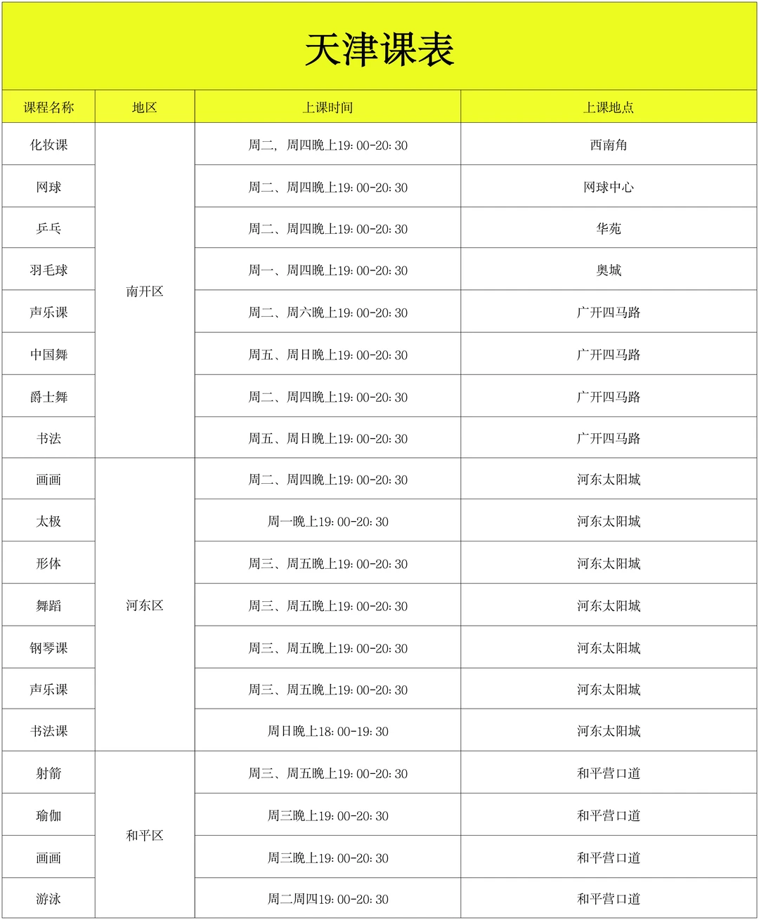 天津终于也出了