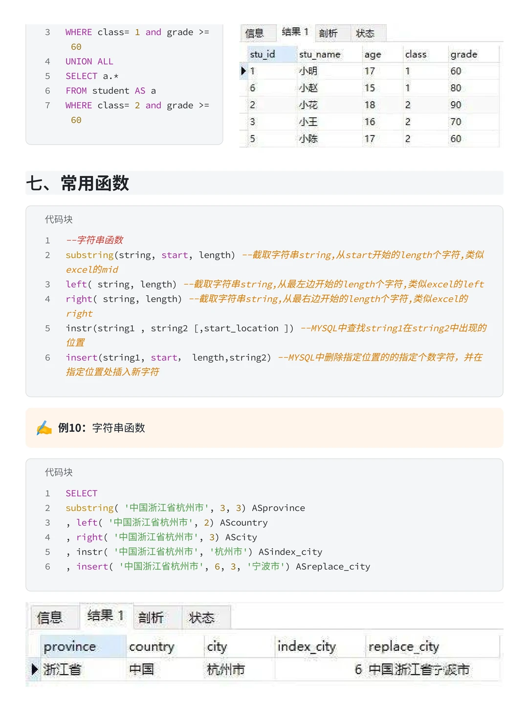 61段SQL取数核心代码❗谁还不会