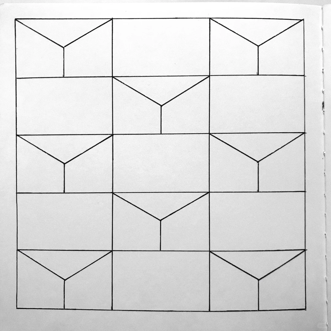 禅绕画控笔练习（带步骤图）28