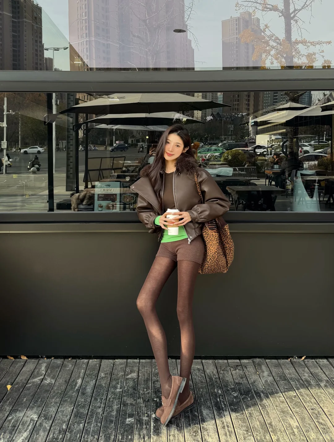 反复get到棕色裤袜 美拉德好美！