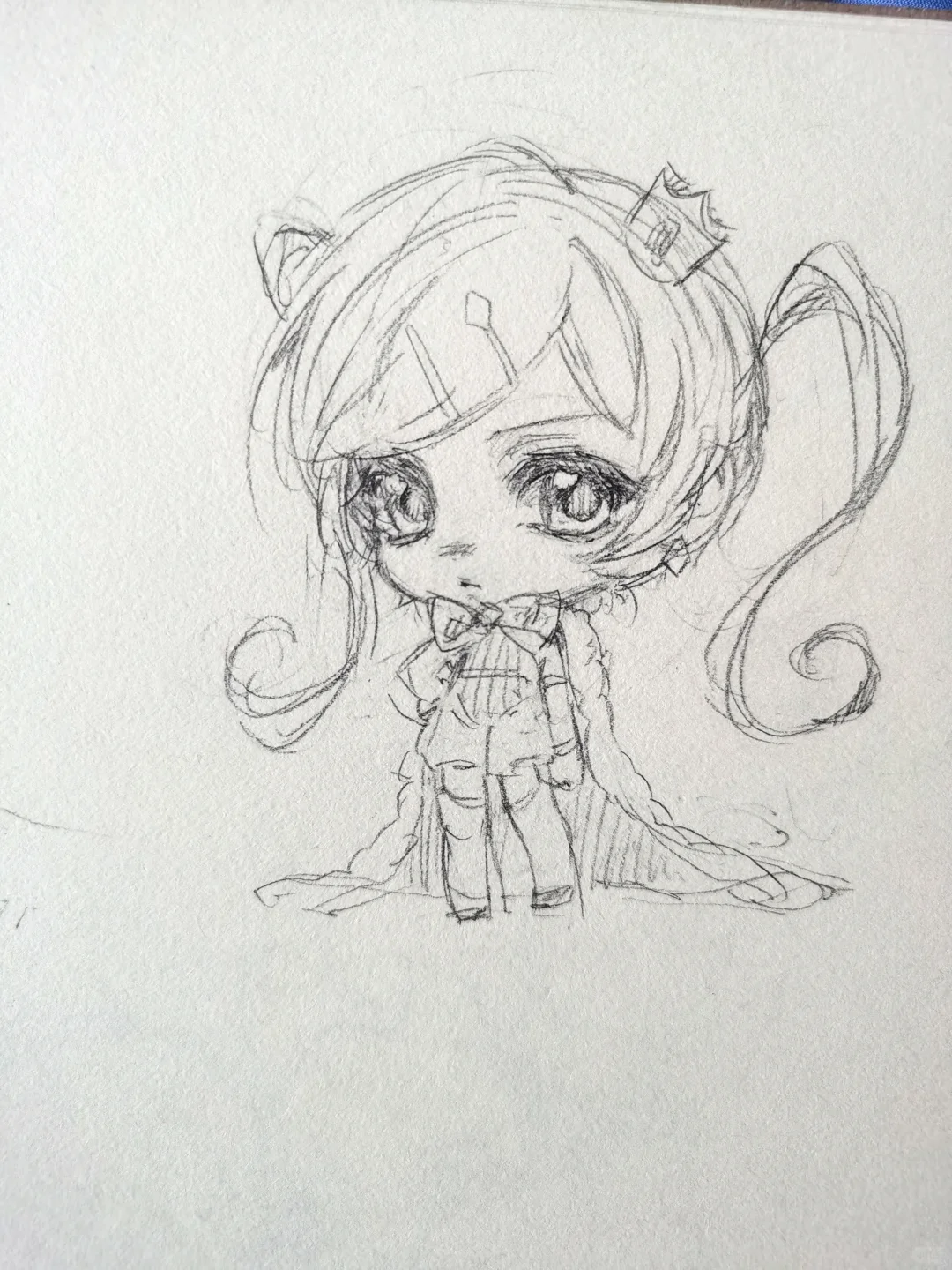 为啥这么热衷于盗这几张，高清原图送你们了要不要？手绘 铅笔稿 草稿流 摸鱼