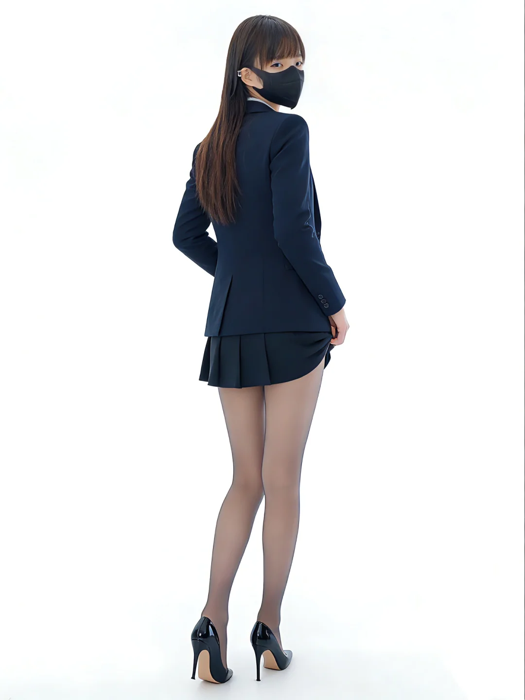 JK裙与商务装的碰撞！