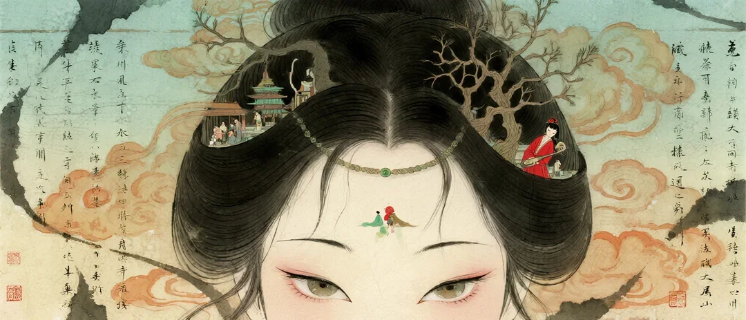 一些很有想法的聊斋构图AI实验，伟大！