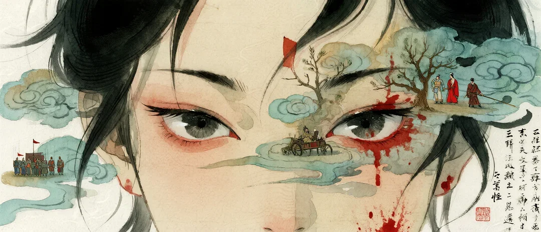 一些很有想法的聊斋构图AI实验，伟大！