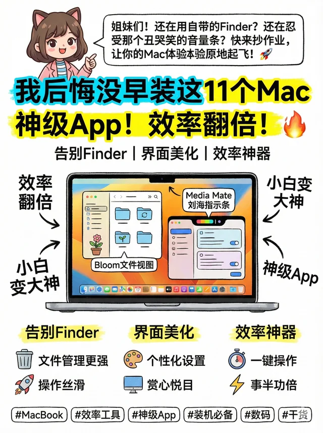 我后悔没早装这11个Mac神级App，效率翻倍！