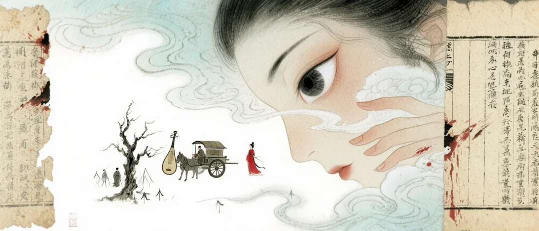 一些很有想法的聊斋构图AI实验，伟大！