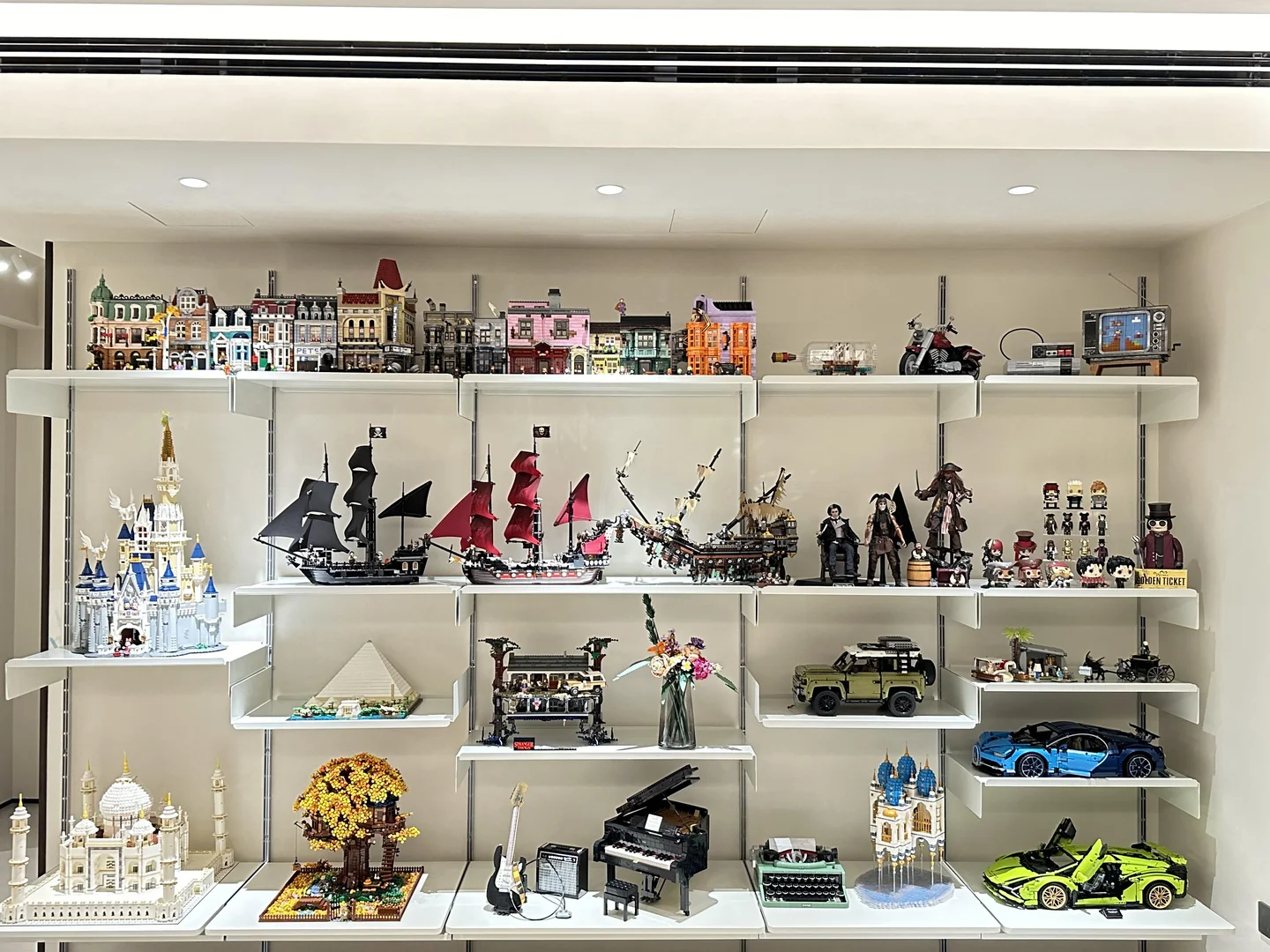 ✨平替乐高太绝了！我的收藏墙成型啦✨