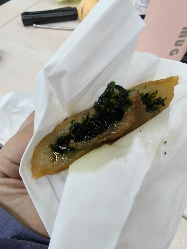 吃这个玉兰饼跟喝油有什么区别