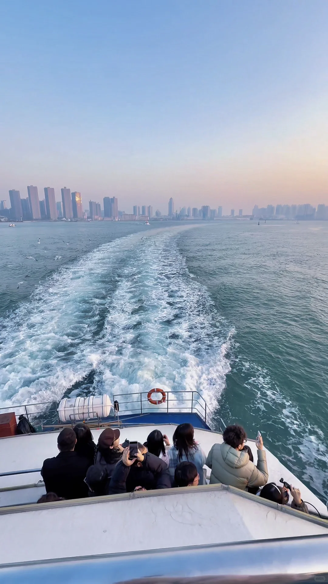 青岛轮渡🚢与陆地失联的四十分钟🌊🕊️