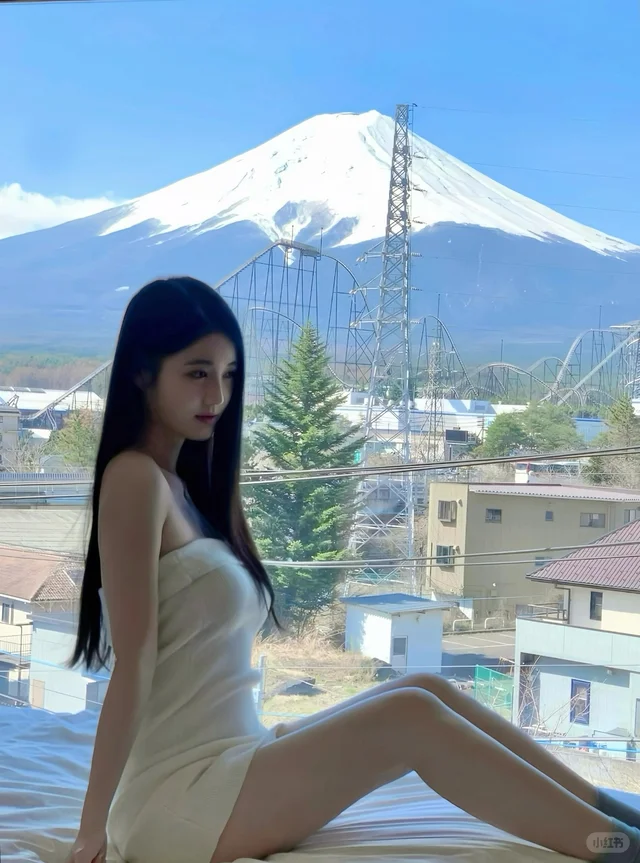 富士山在窗外 时间好像慢了下来