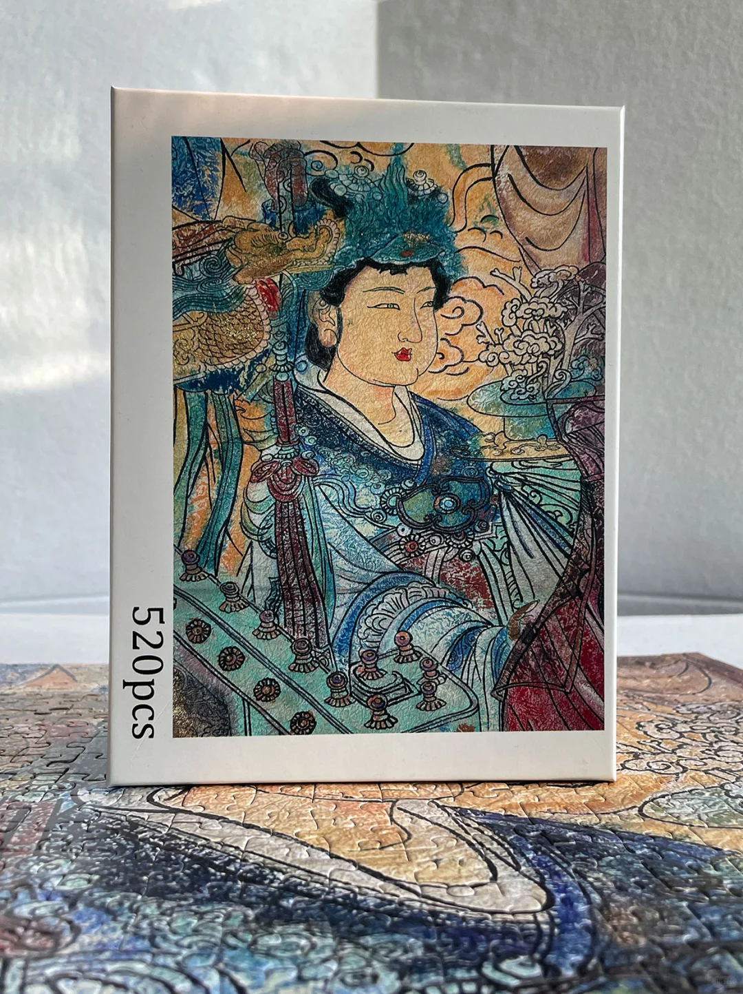 当我把壁画做成拼图搬进了家