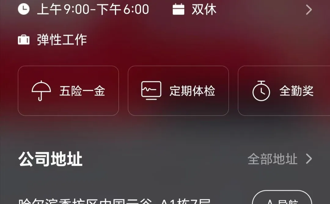 双非捡漏哈尔滨小而美公司