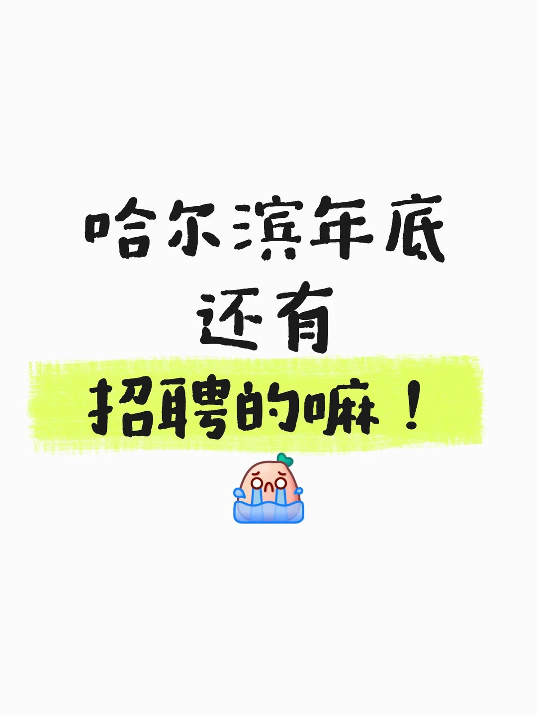 哈尔滨道里区找工作