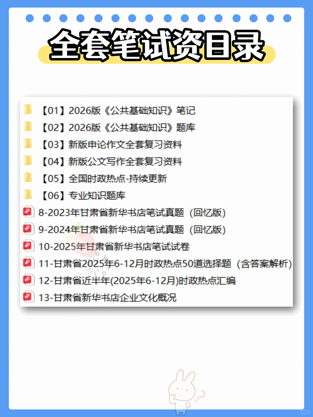 甘肃省新华书店公开招录，笔试怎么考？