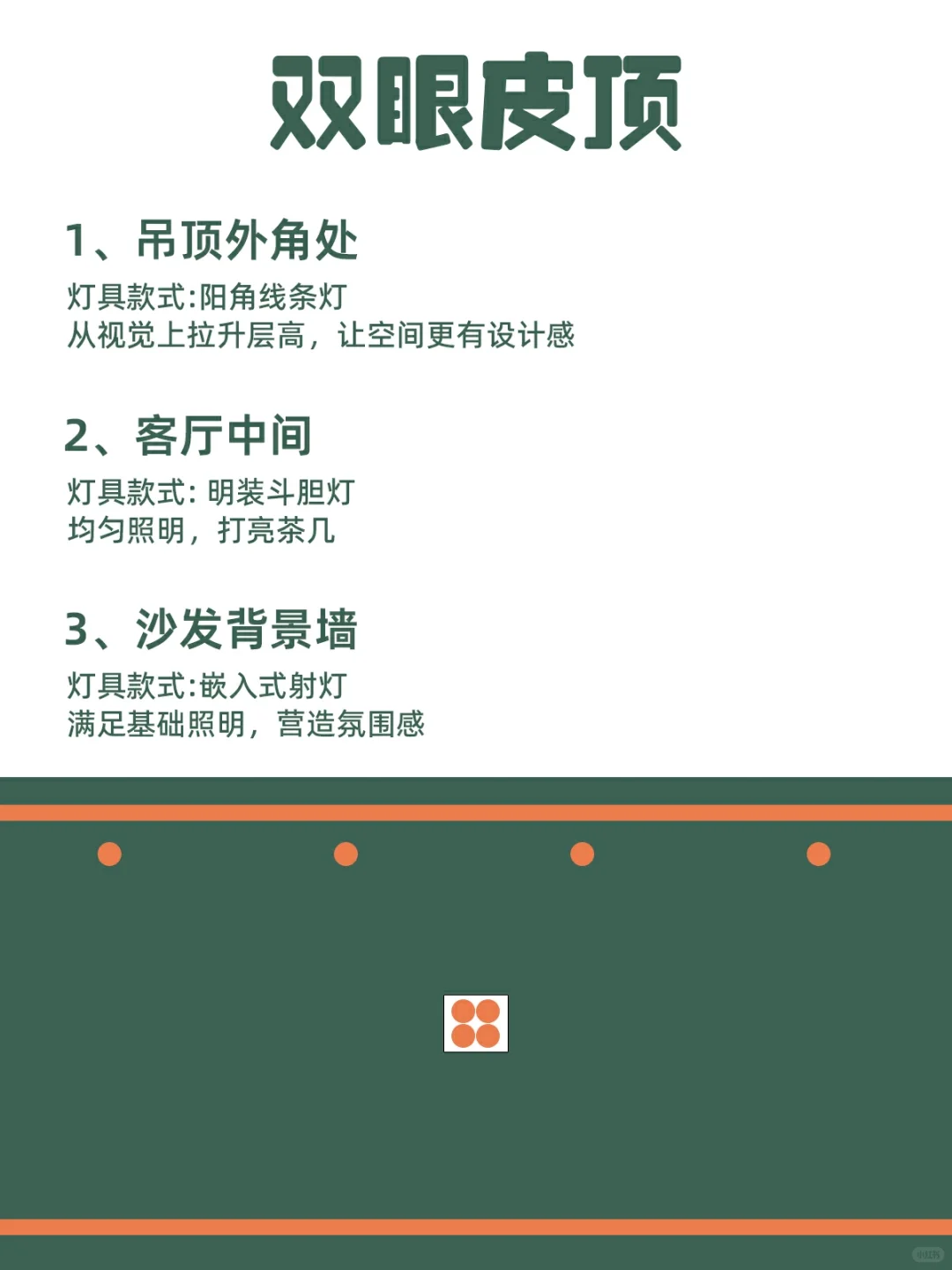 抄作业不踩坑✅6种客厅吊顶无主灯布灯搭配