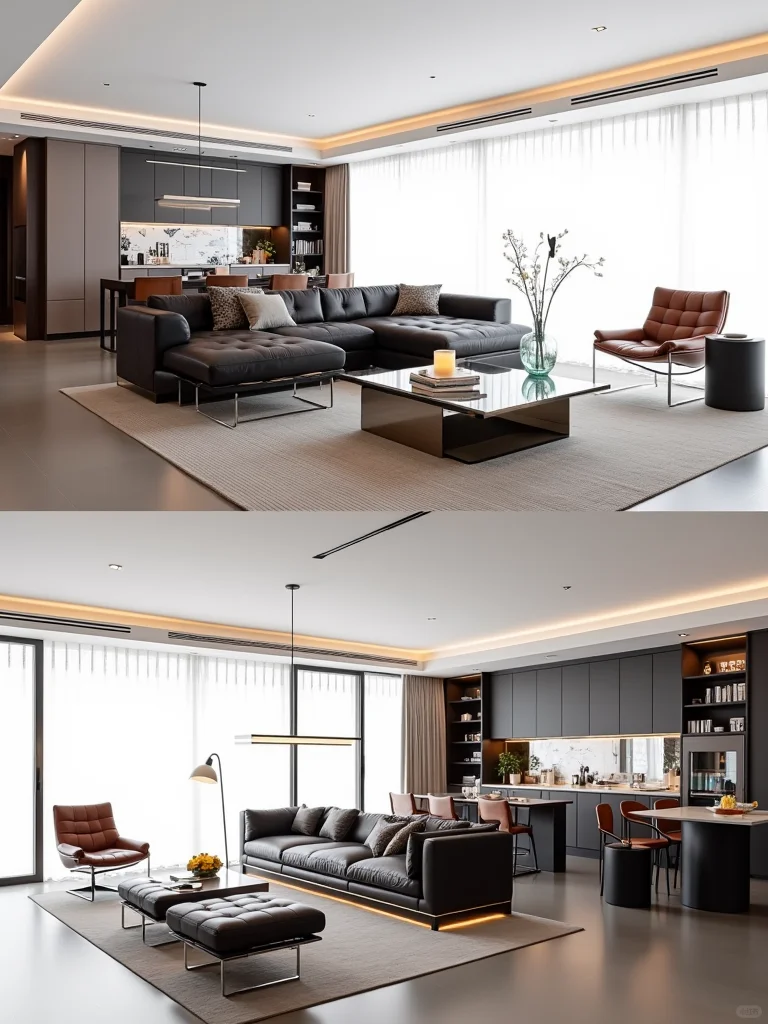 客厅low？20款意式极简设计，秒变高级❤️