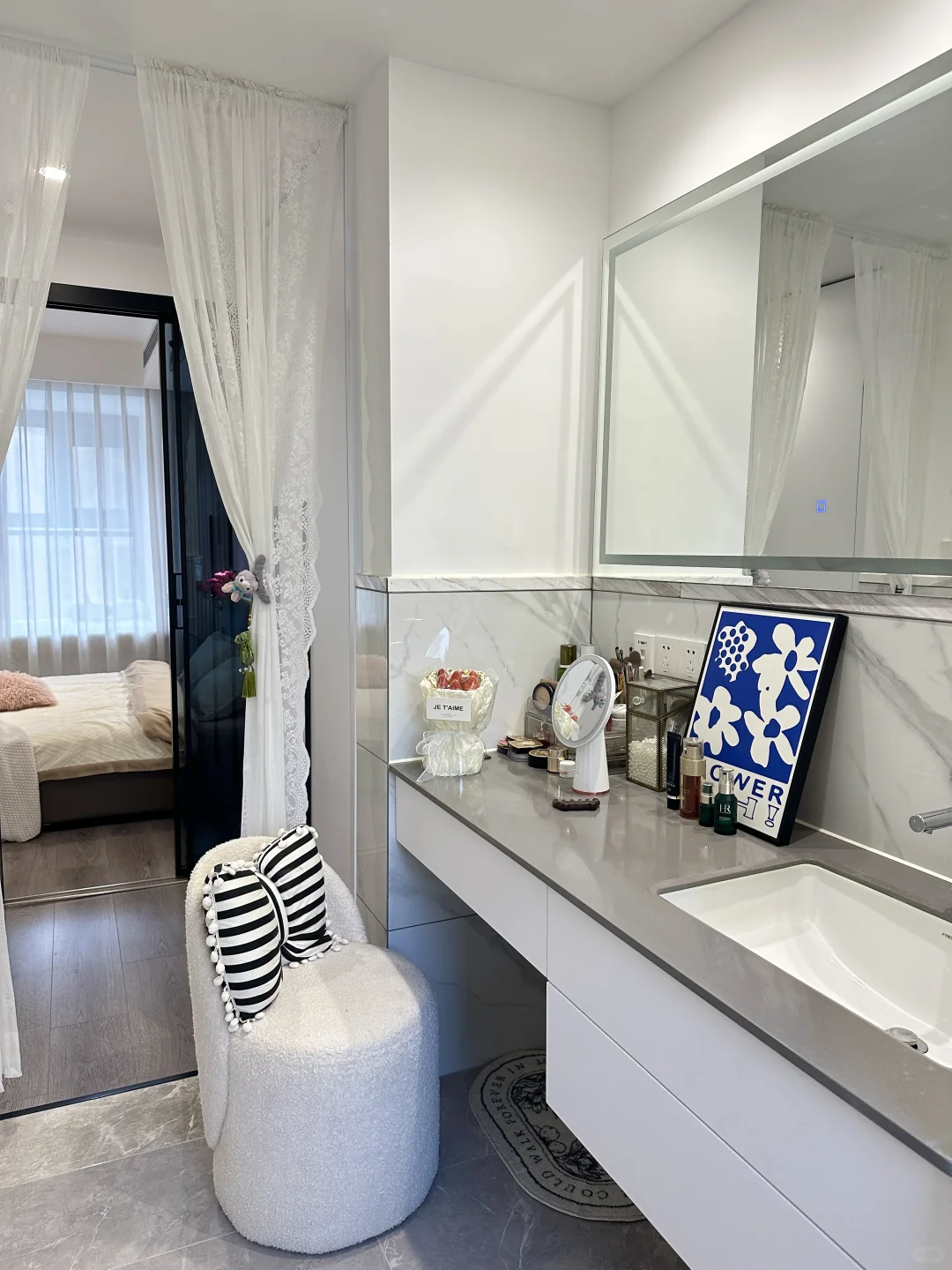 两个人努力的家，这大概就是结婚的意义吧～