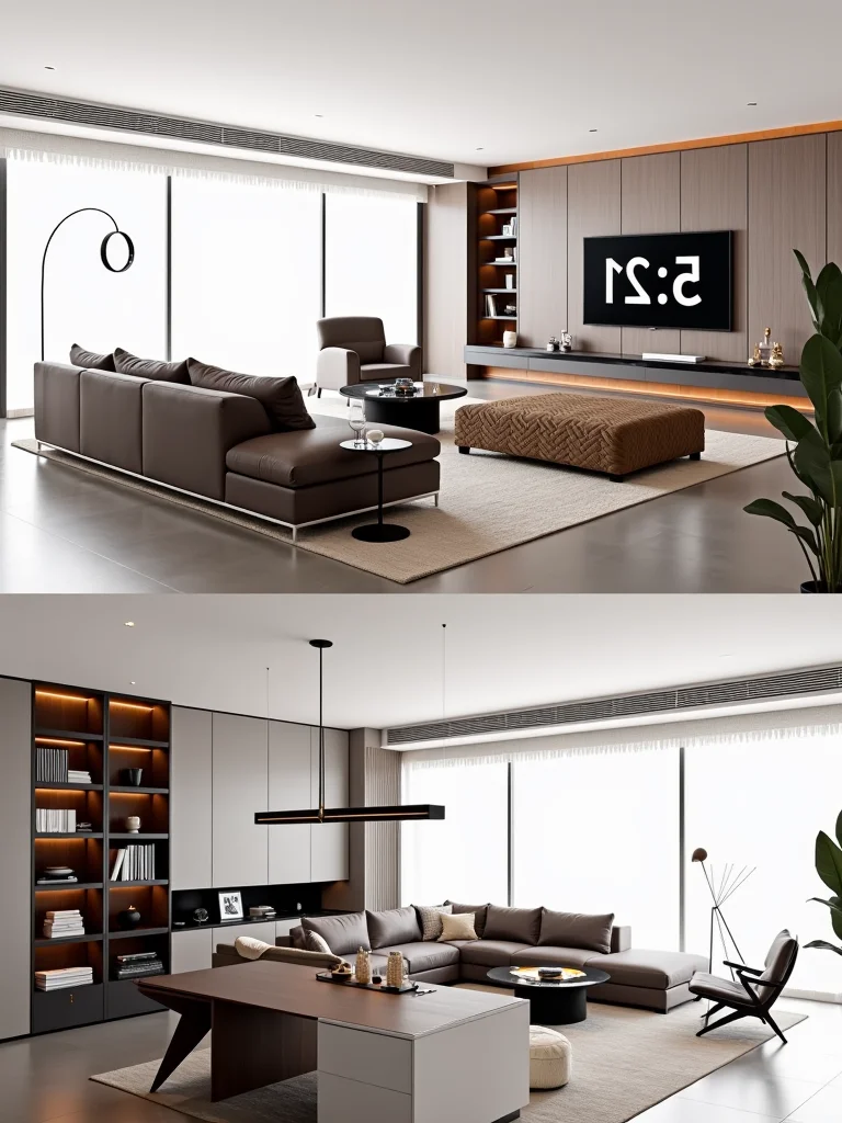 客厅low？20款意式极简设计，秒变高级❤️