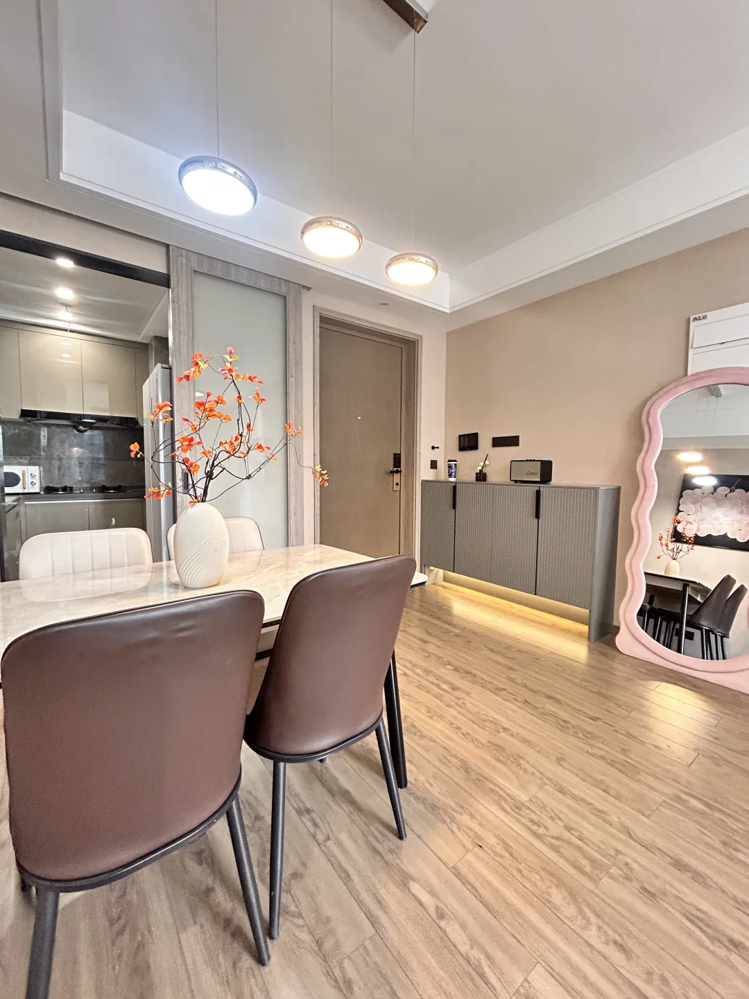 姑苏 平江新城奶油风精装修三房二厅