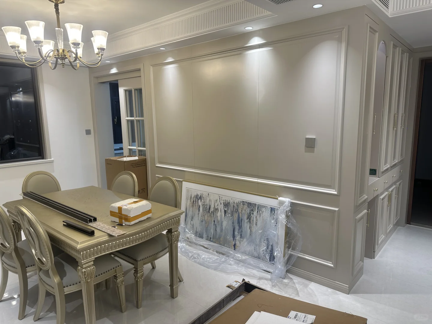 完美落地，美式轻奢风，就差软装配饰了