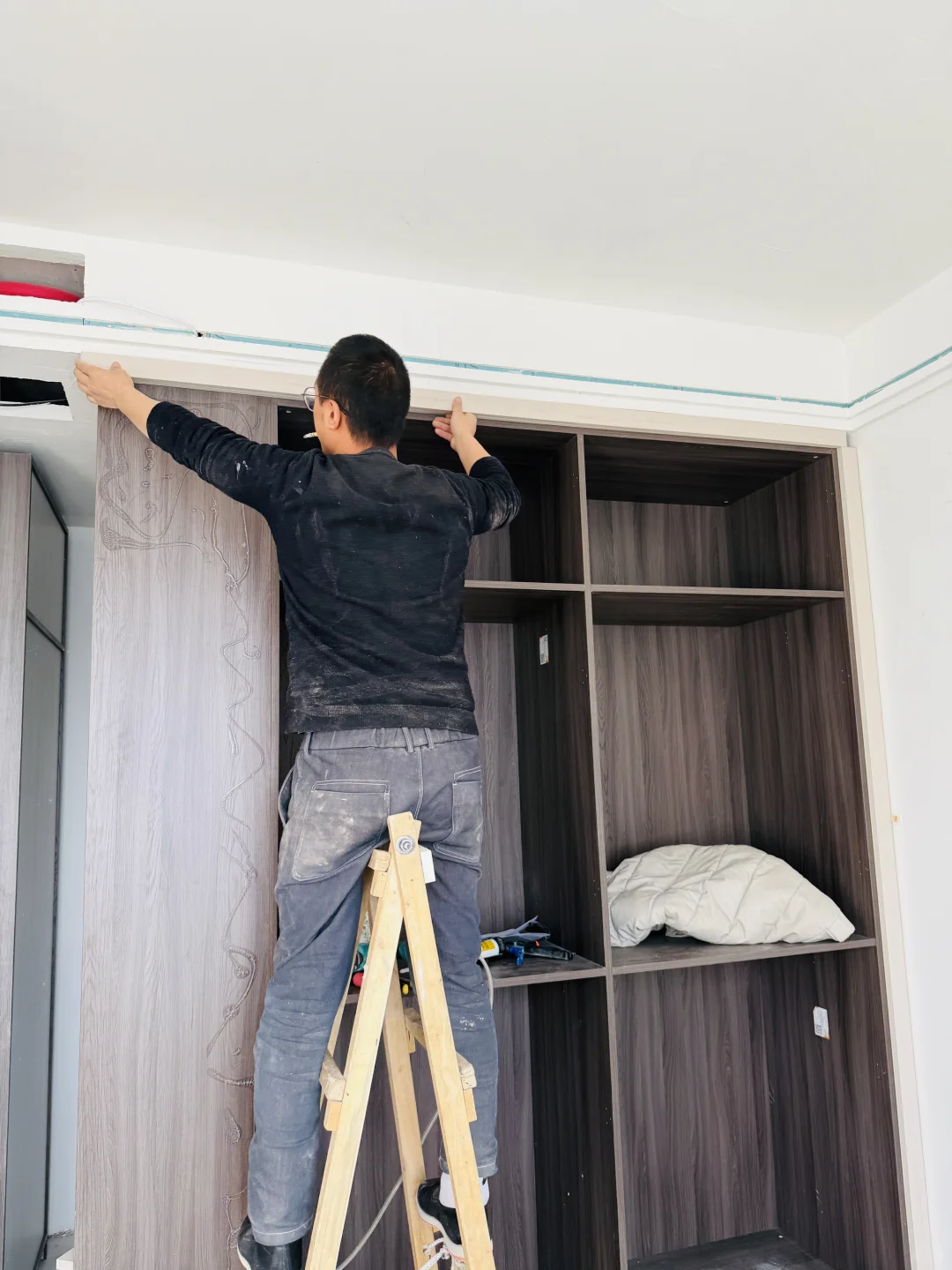 赵赵今天有巡检工地啦