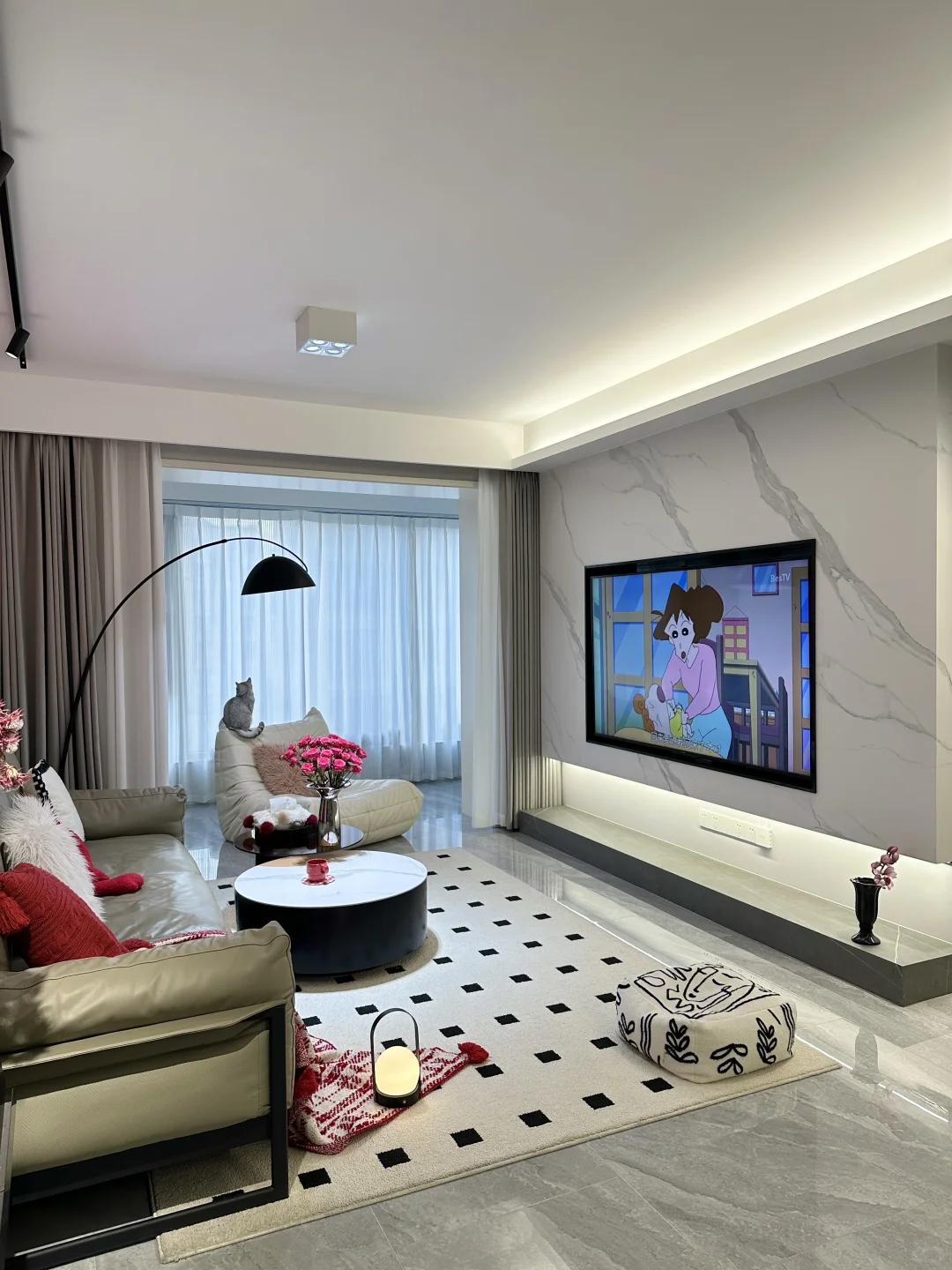 两个人努力的家，这大概就是结婚的意义吧～