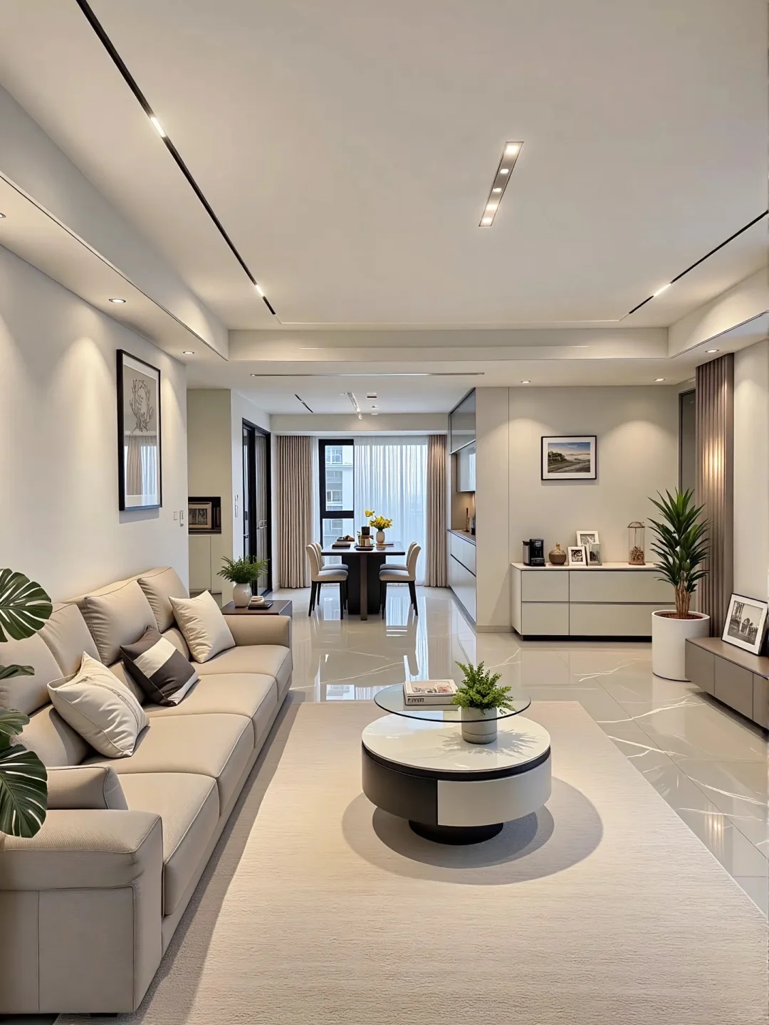 🏠装修的尽头是极简风，简约而不简单。