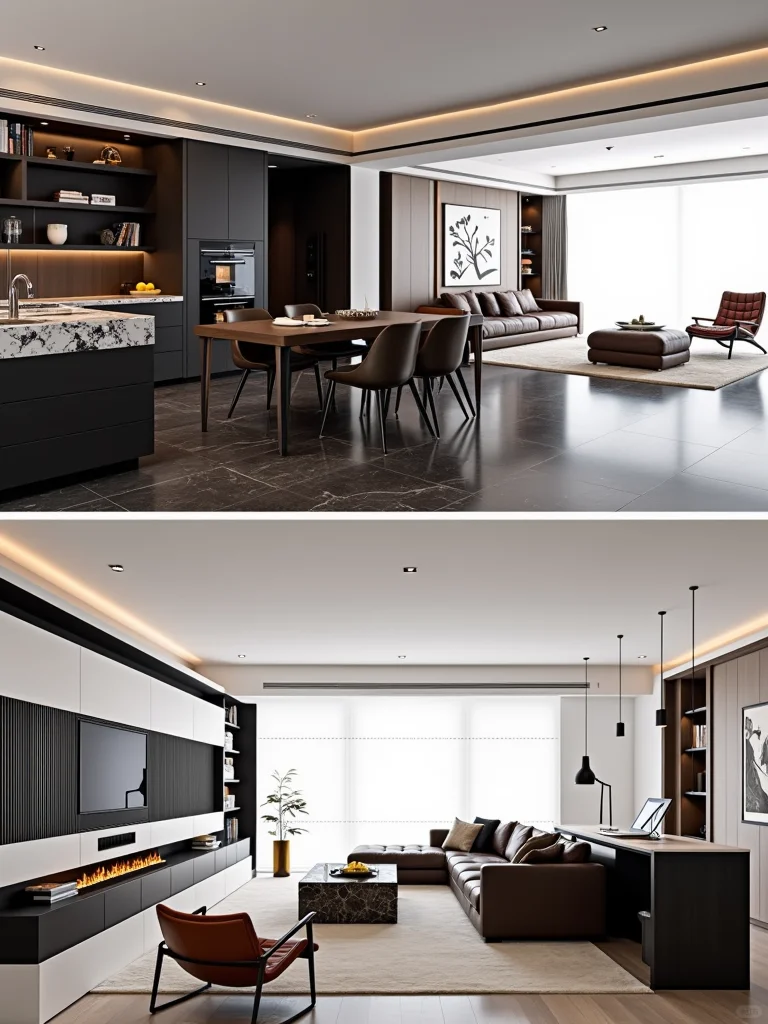 客厅low？20款意式极简设计，秒变高级❤️