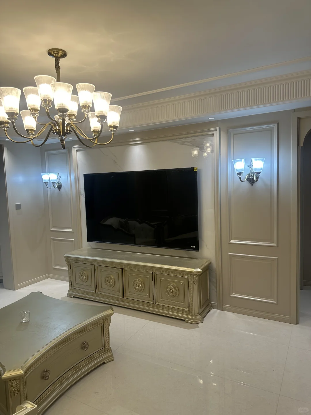 完美落地，美式轻奢风，就差软装配饰了