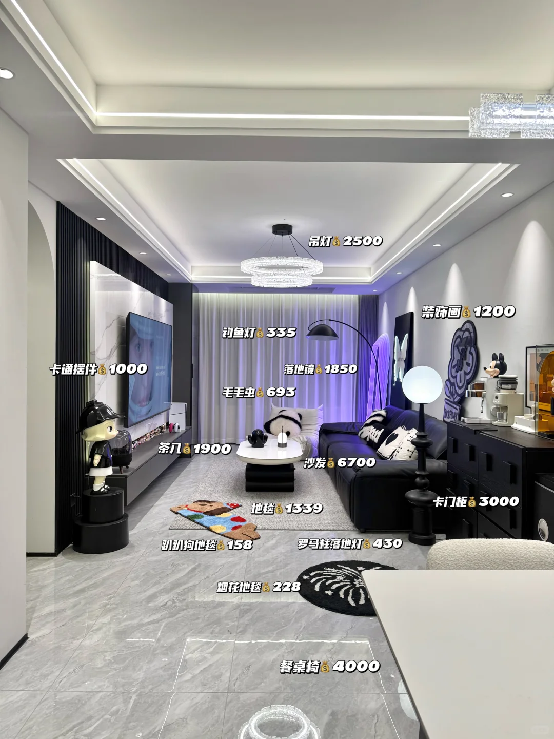 3.6w搞定74㎡全屋软装，拿去抄作业吧！附清单