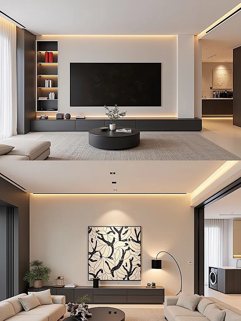 150㎡现代简约小家🌟简简单单美到犯规！🏠