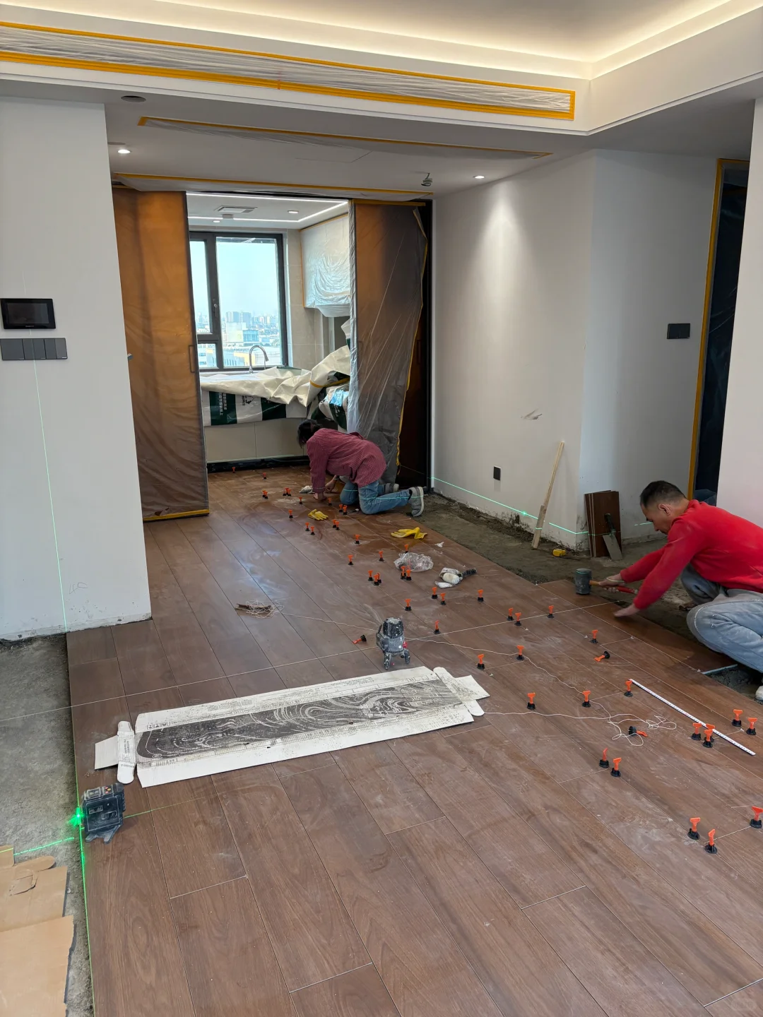 五万人喜欢的无滤镜木纹砖🙌🏻入住后如何🙋