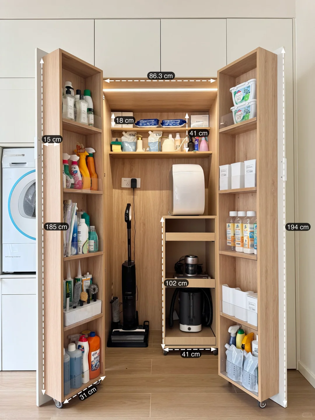 我妈说，你是懂全屋收纳的‼️（附户型改造图）