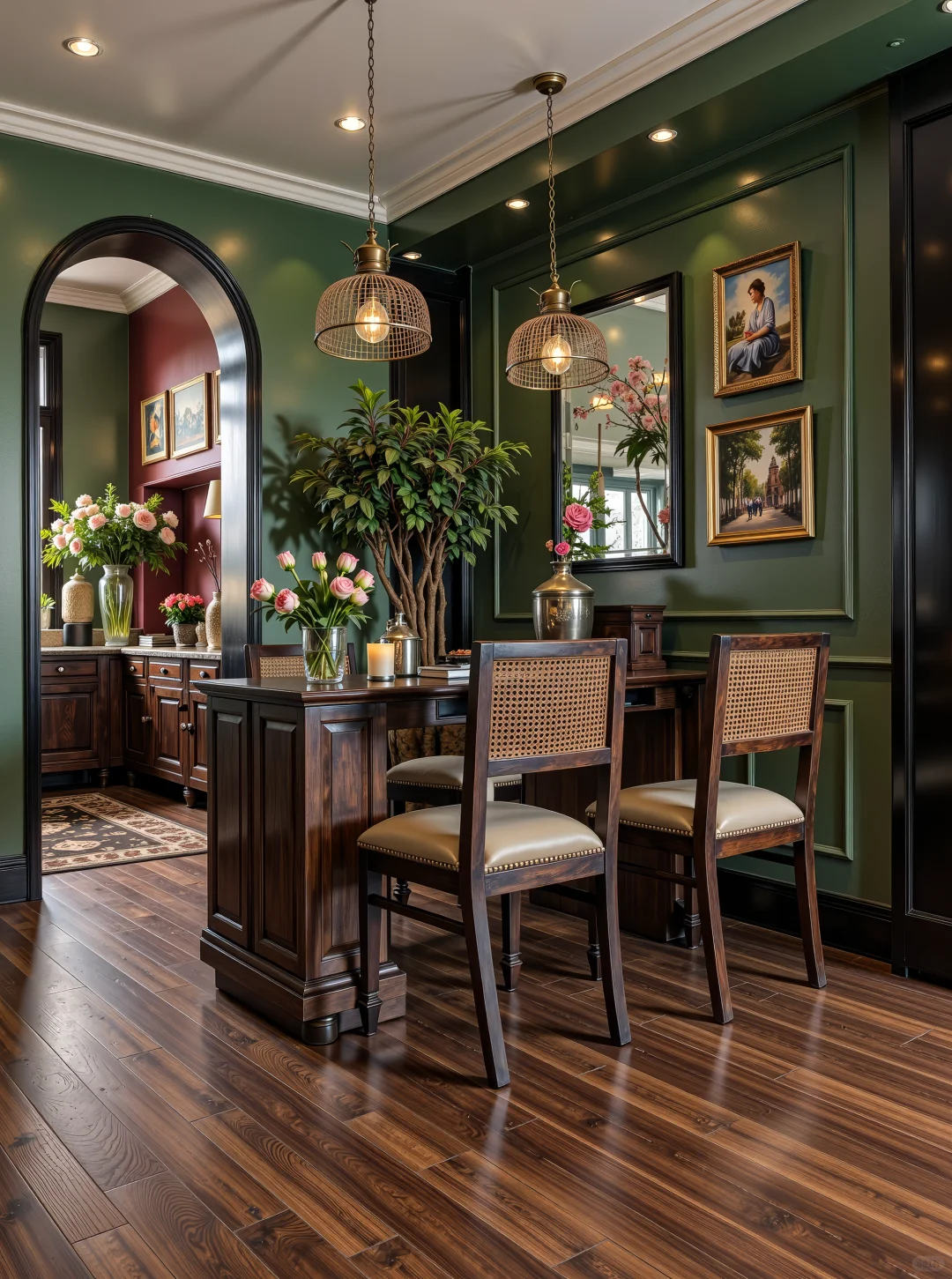 214平 没有过度装修的家