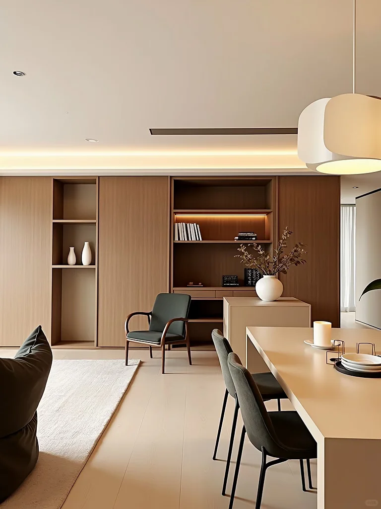 高品味逆袭！胡桃木+留白，惊艳岁月到哭✨