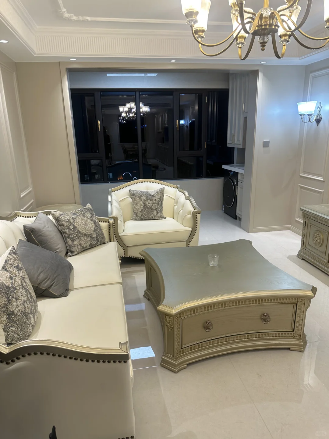 完美落地，美式轻奢风，就差软装配饰了