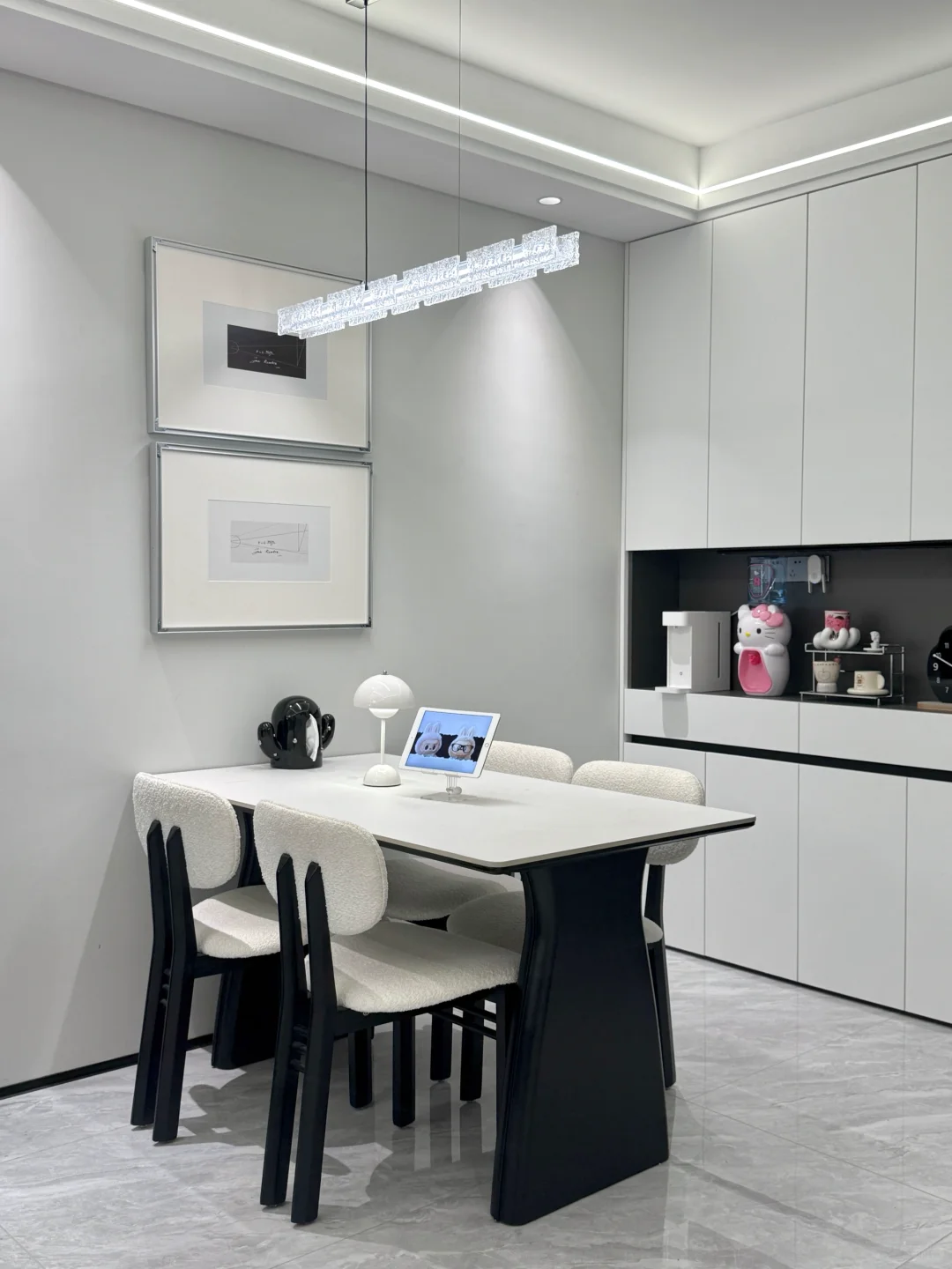 穷装就复制我家吧，10w硬装的74㎡黑白灰小家