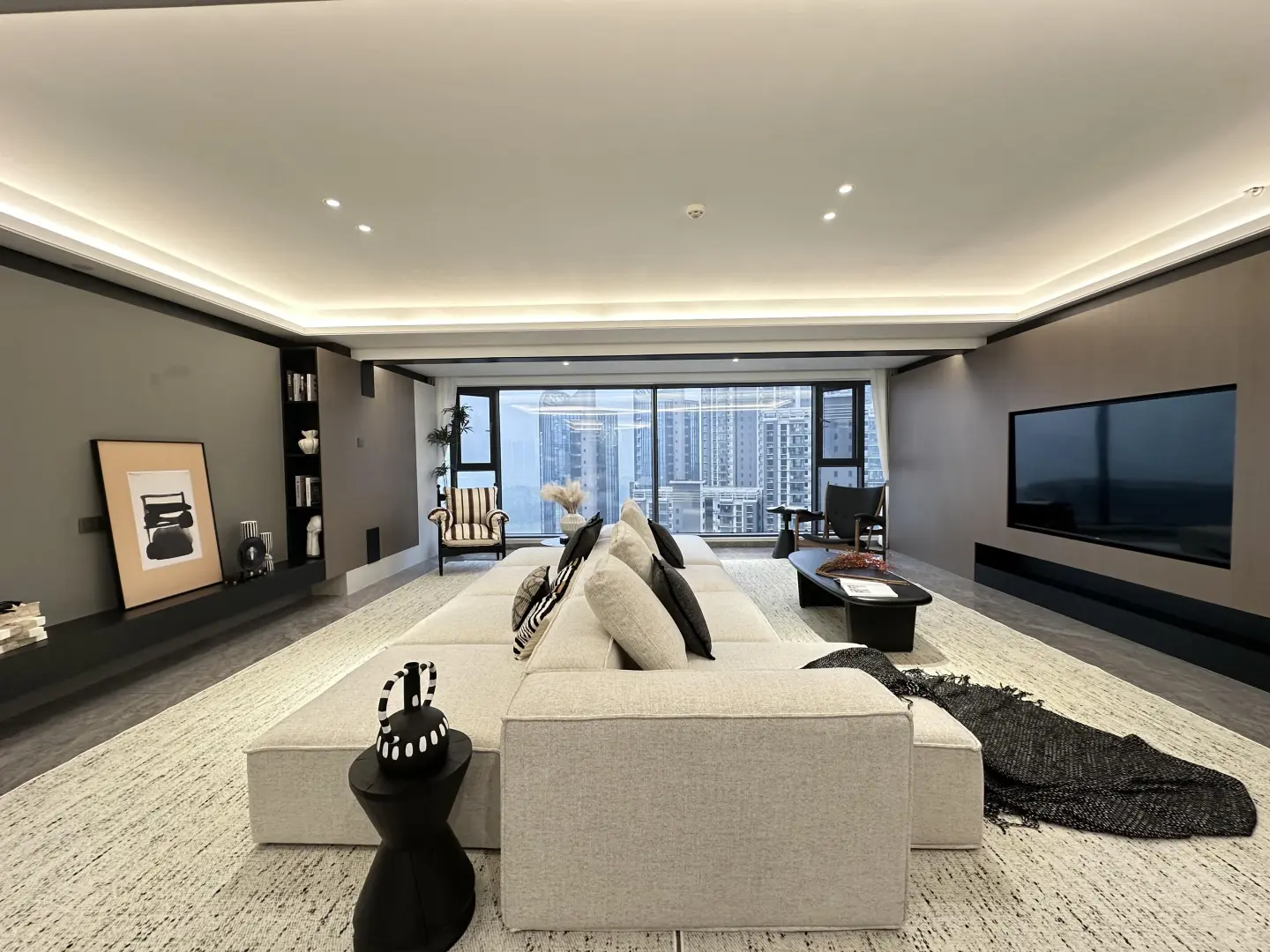 昆明大平层真的不要太美啦，户型装修真的豪