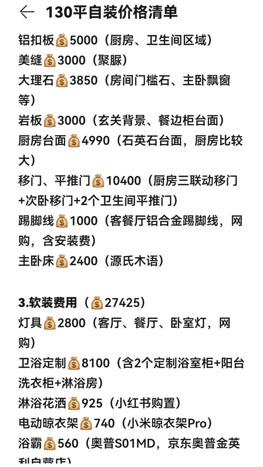 从4月到现在，我家装修花了多少钱❓