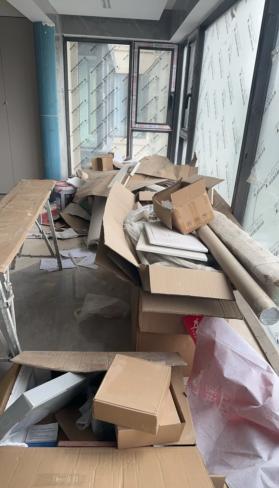 哈尔滨装修垃圾旧家具！终于清干净了🥹