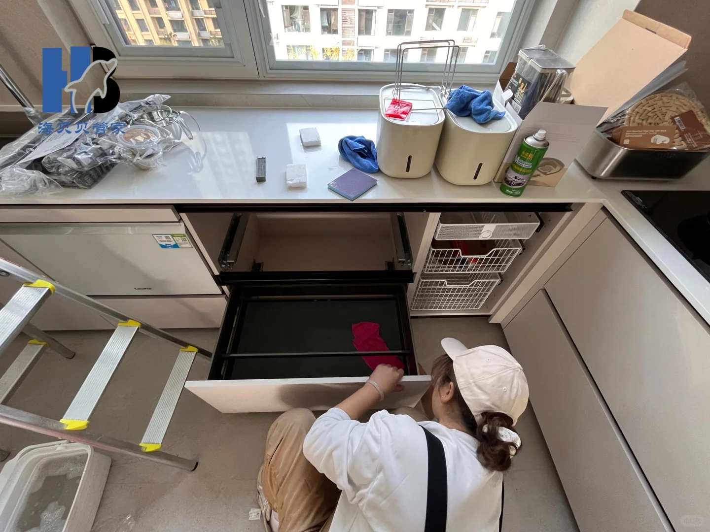 海贝贝新房开荒