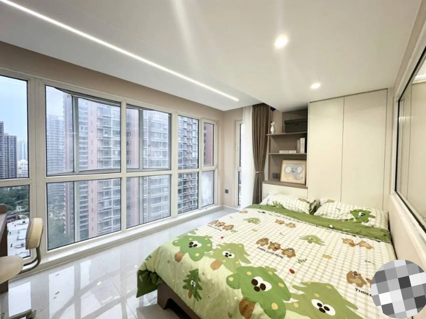 丛台区连城别苑109平3房2卫，精装修拎包住