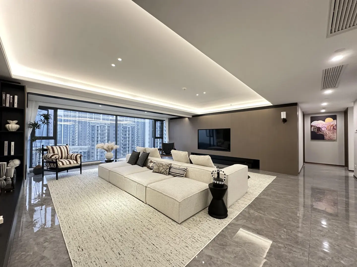 昆明大平层真的不要太美啦，户型装修真的豪