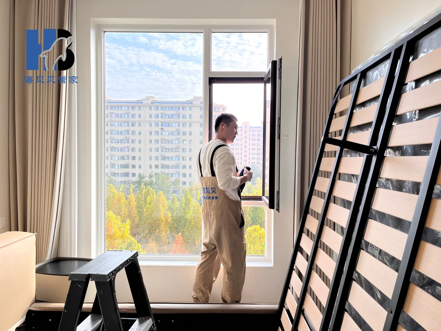 海贝贝新房开荒