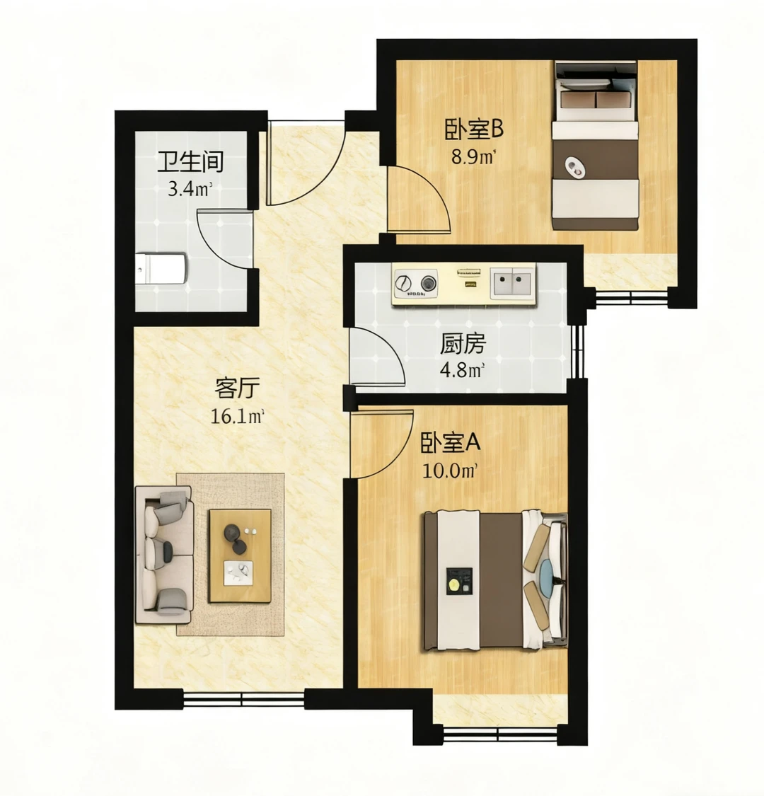 谁能懂呀！石景山19年的次新房🔥255呀！