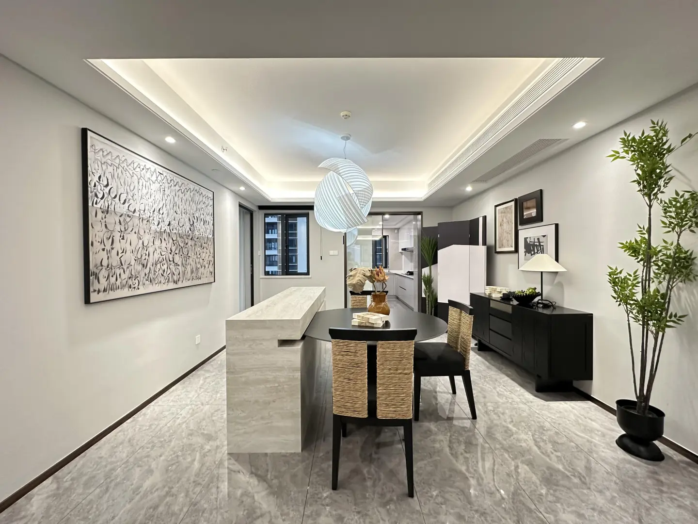 昆明大平层真的不要太美啦，户型装修真的豪