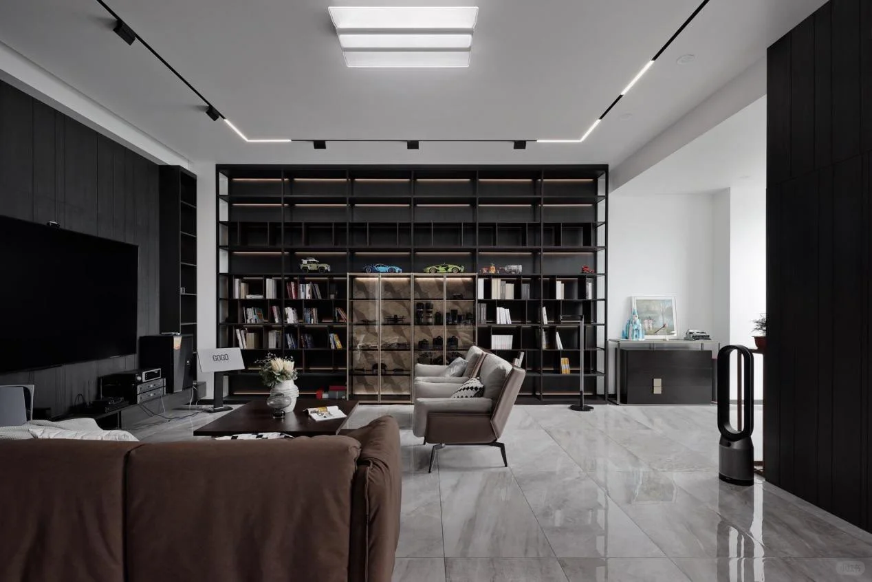 哪家全屋定制可以还原这样的客厅装修