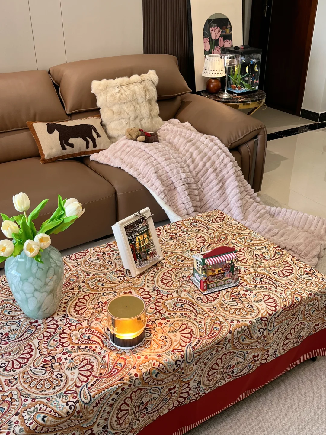 不过度装修的家，真的太舒服了～